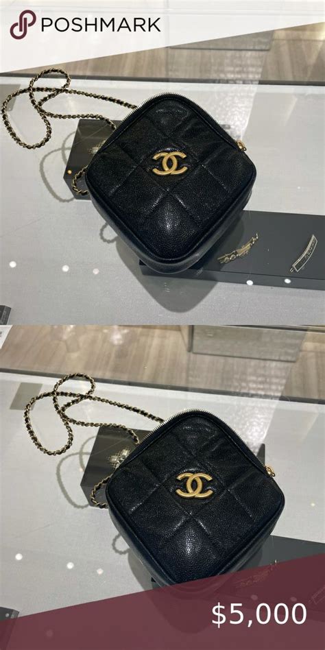 grey chanel bag replica|authentic Chanel diamond bag.